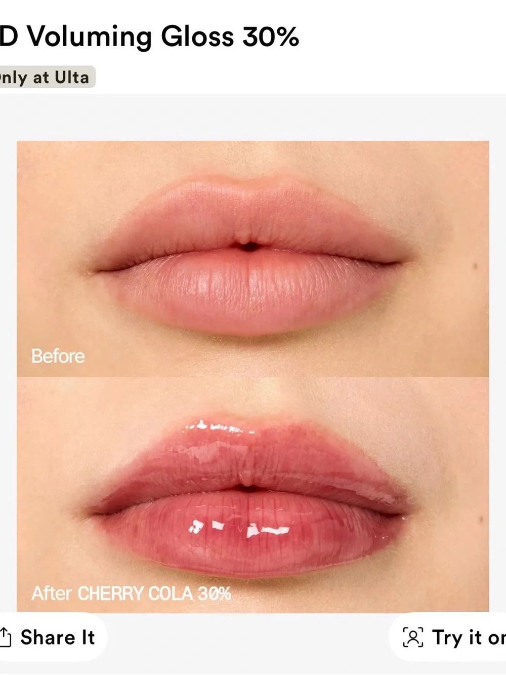 FWEE 3D Volumizing Gloss 30% set of 2